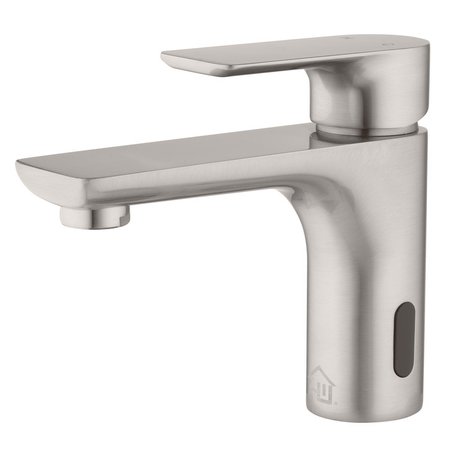 HOMEWERKS Homewerks Brushed Nickel Motion Sensing Single-Handle Bathroom Sink Faucet 2 in. 28-B413S-BN-HW